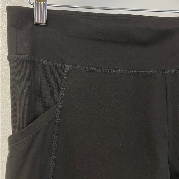 Calvin Klein Woman Black  Cropped Leggings Sz XXL - Picture 2 of 8